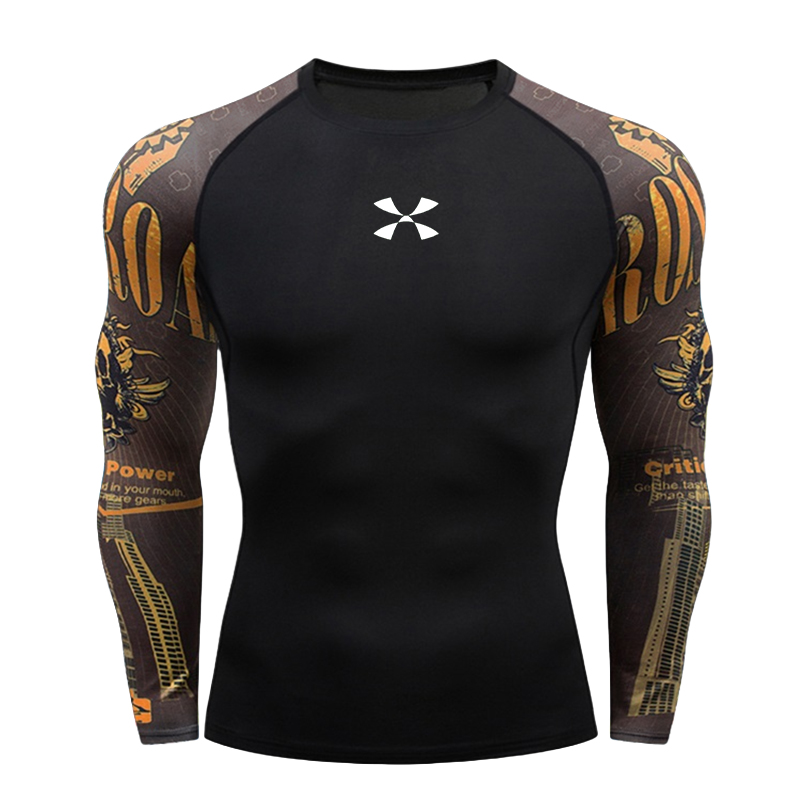 Compression Shirt Workout - Compression T Shirt Men Long Sleeve