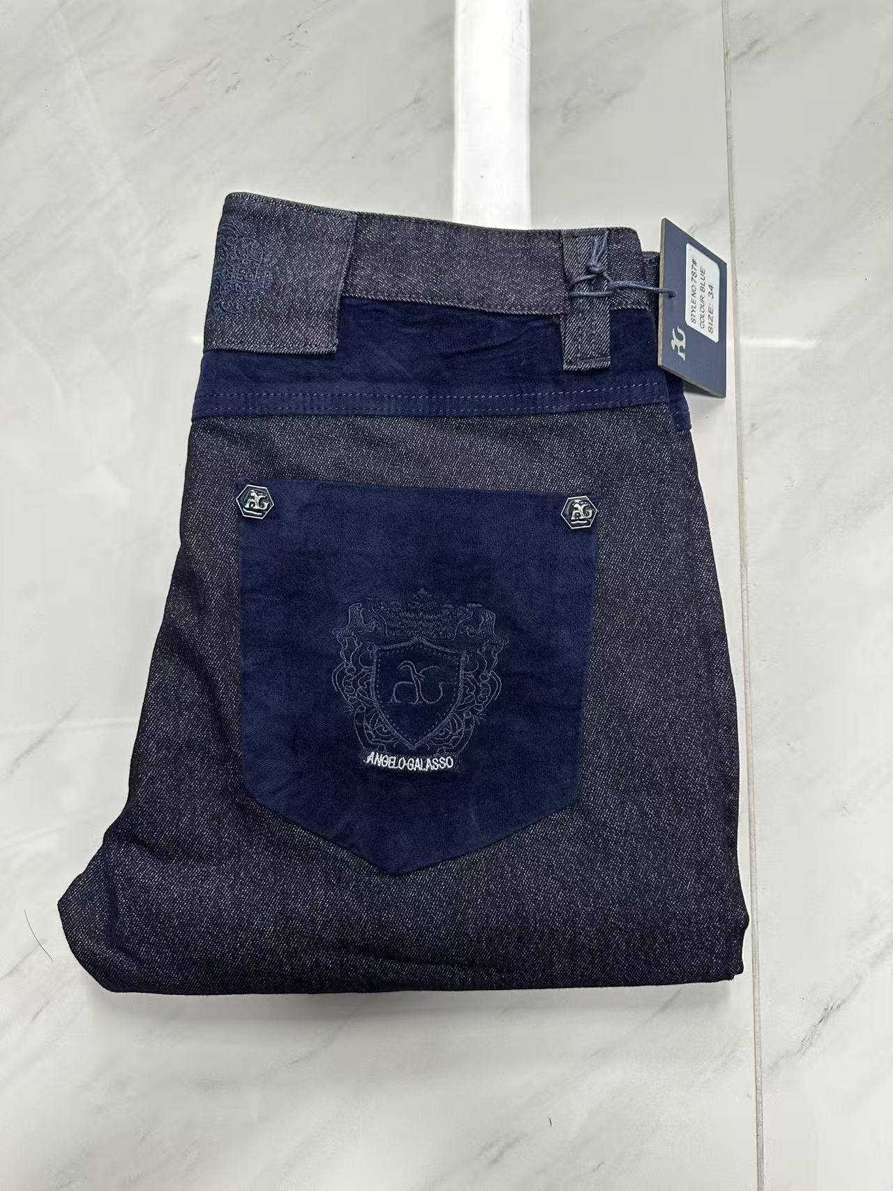 Men'S Fashion For 70 Year Old - OECHSLI Jeans Cotton Thick Men 2027