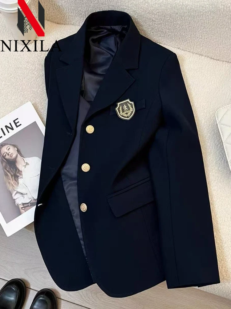 Men'S Fashion X - Spring Autumn Elegant Women's Blazer Korean