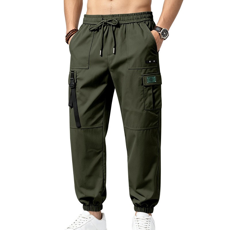New Men's Street-Style Workwea - Mens Fashion Cargo Pants 评论和价格