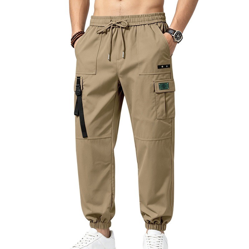 New Men's Street-Style Workwea - Mens Fashion Cargo Pants 评论和价格