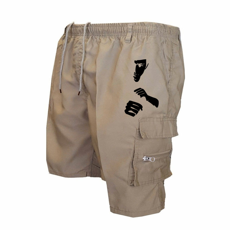 Fashion Print Workwear Shorts  - Mens Fashion Cargo Pants 评论和价格