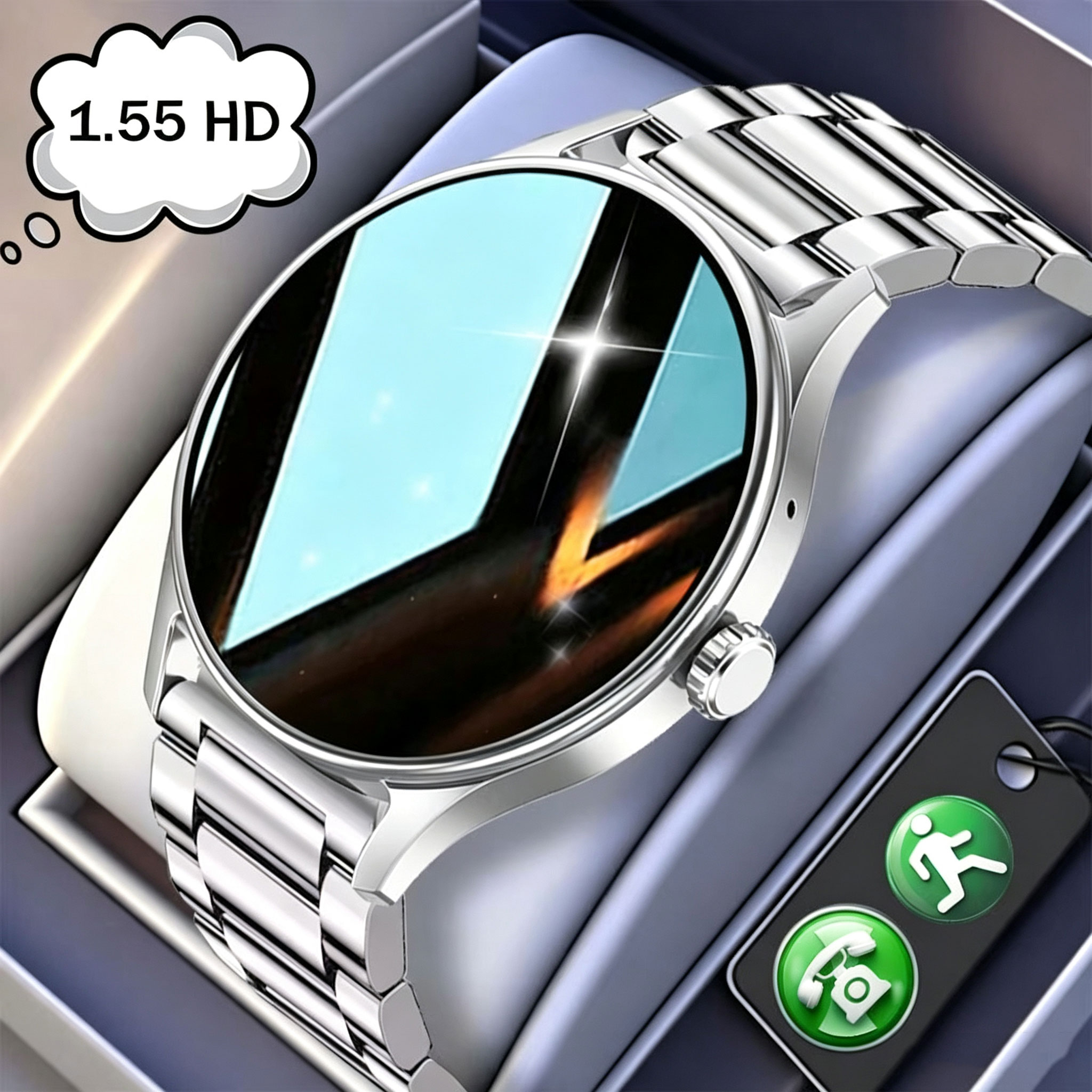 Fashion Smart Watch Plus 1.55  - Men'S Fashion App 评论和价格