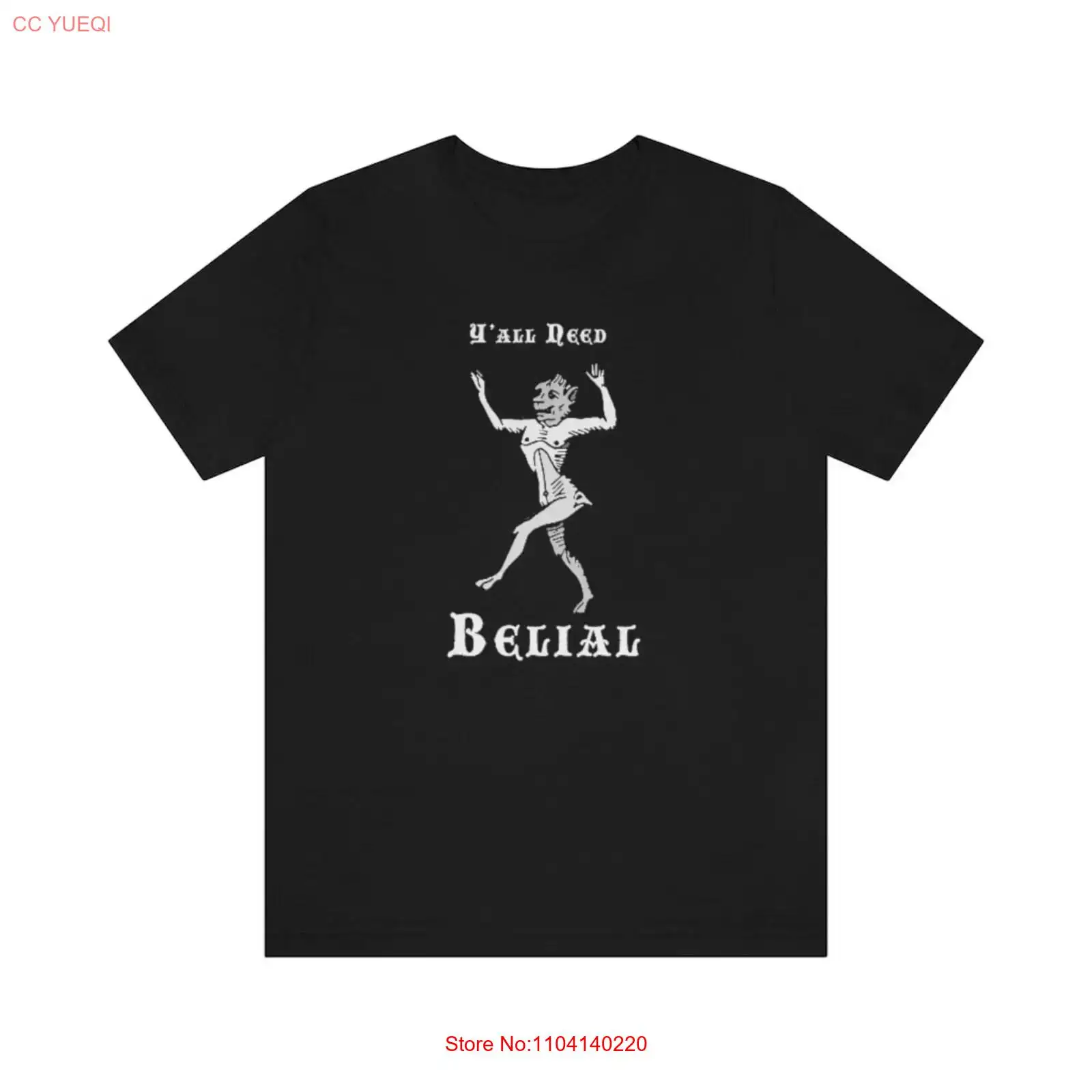Yall Need Belial BW Jersey  T  - Men'S Fashion Everyday 评论和价格