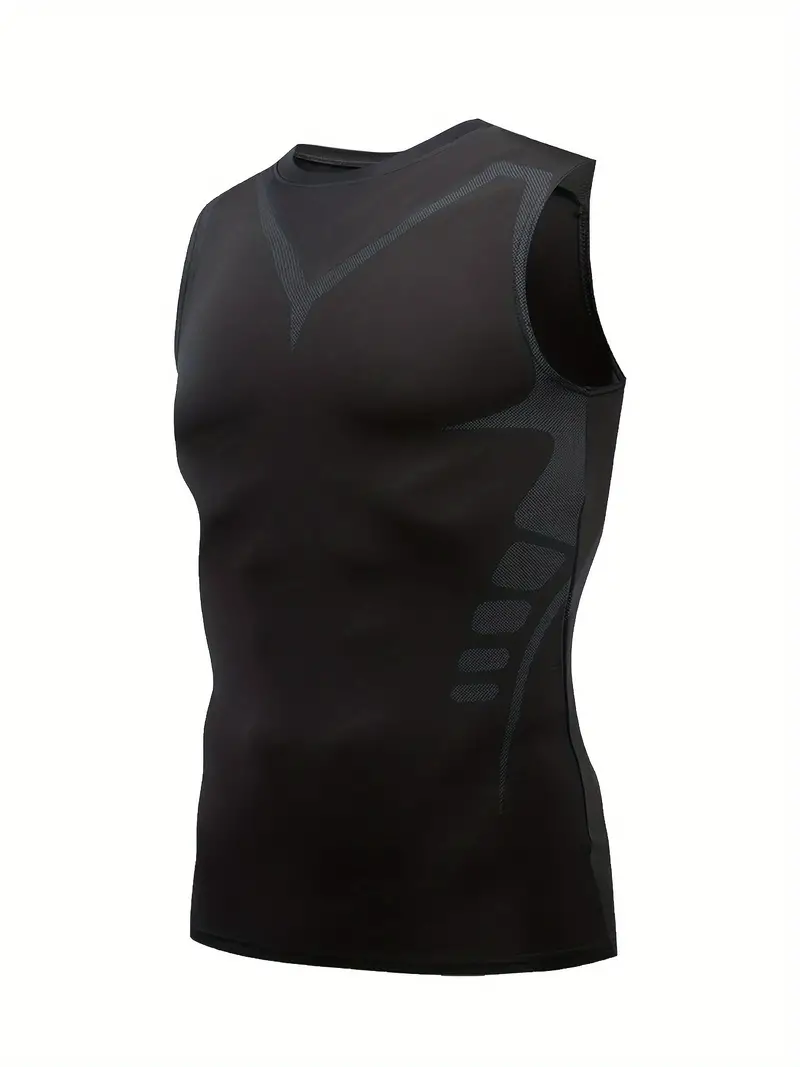 Men's Tight Vest Compression S - Compression Shirt Workout 评论和价格