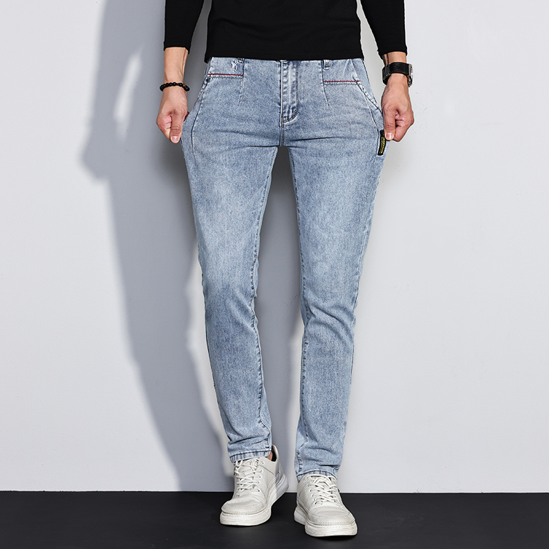 New Men's Jeans Slim Fit Stret - Men'S Fashion Nova Jeans 评论和价格
