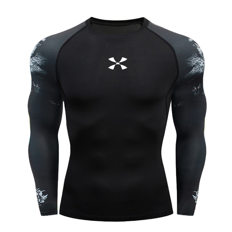 Compression T Shirt Men Long S - Compression Shirt Workout 评论和价格