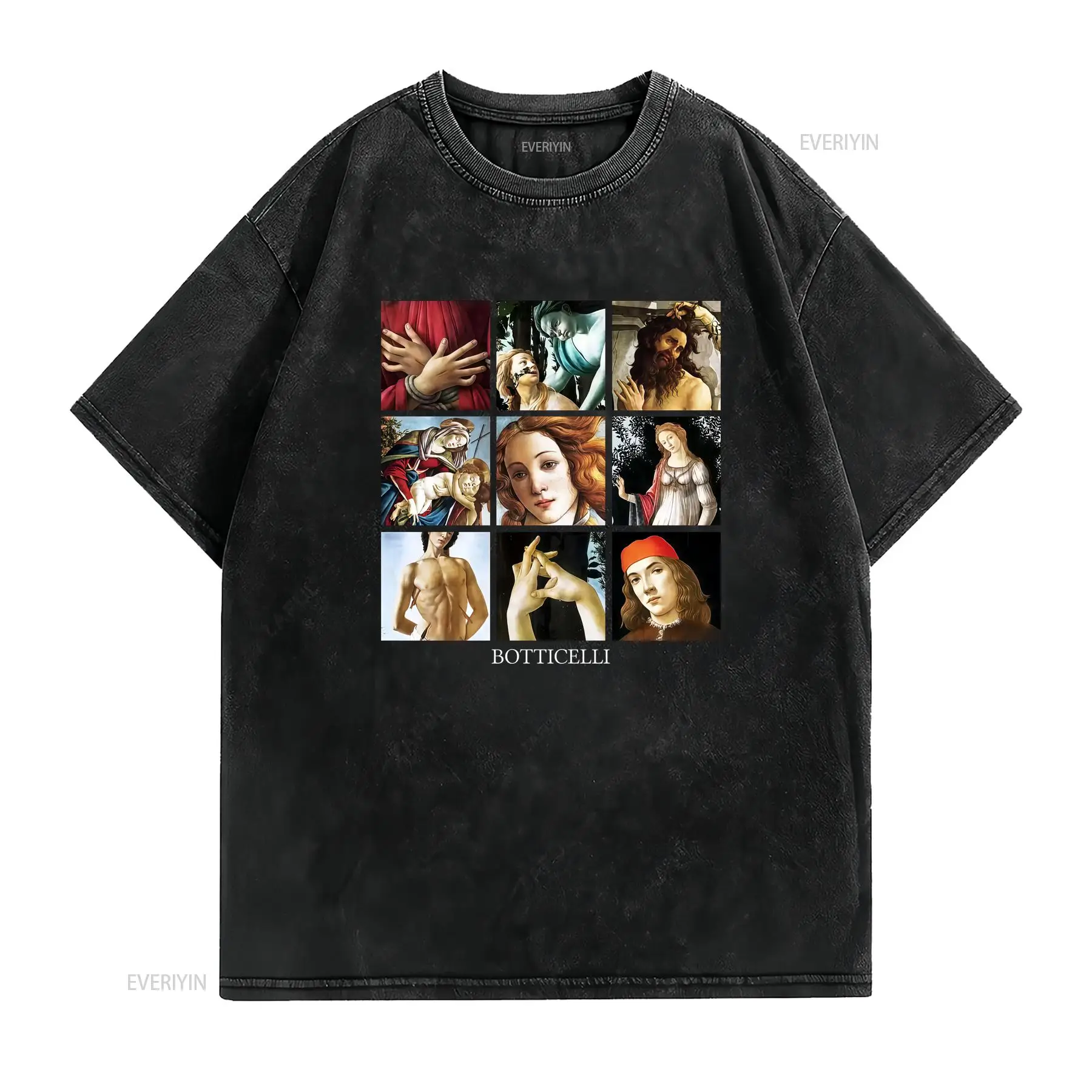 Botticelli Details T Shirt Art - Men'S Fashion History 评论和价格