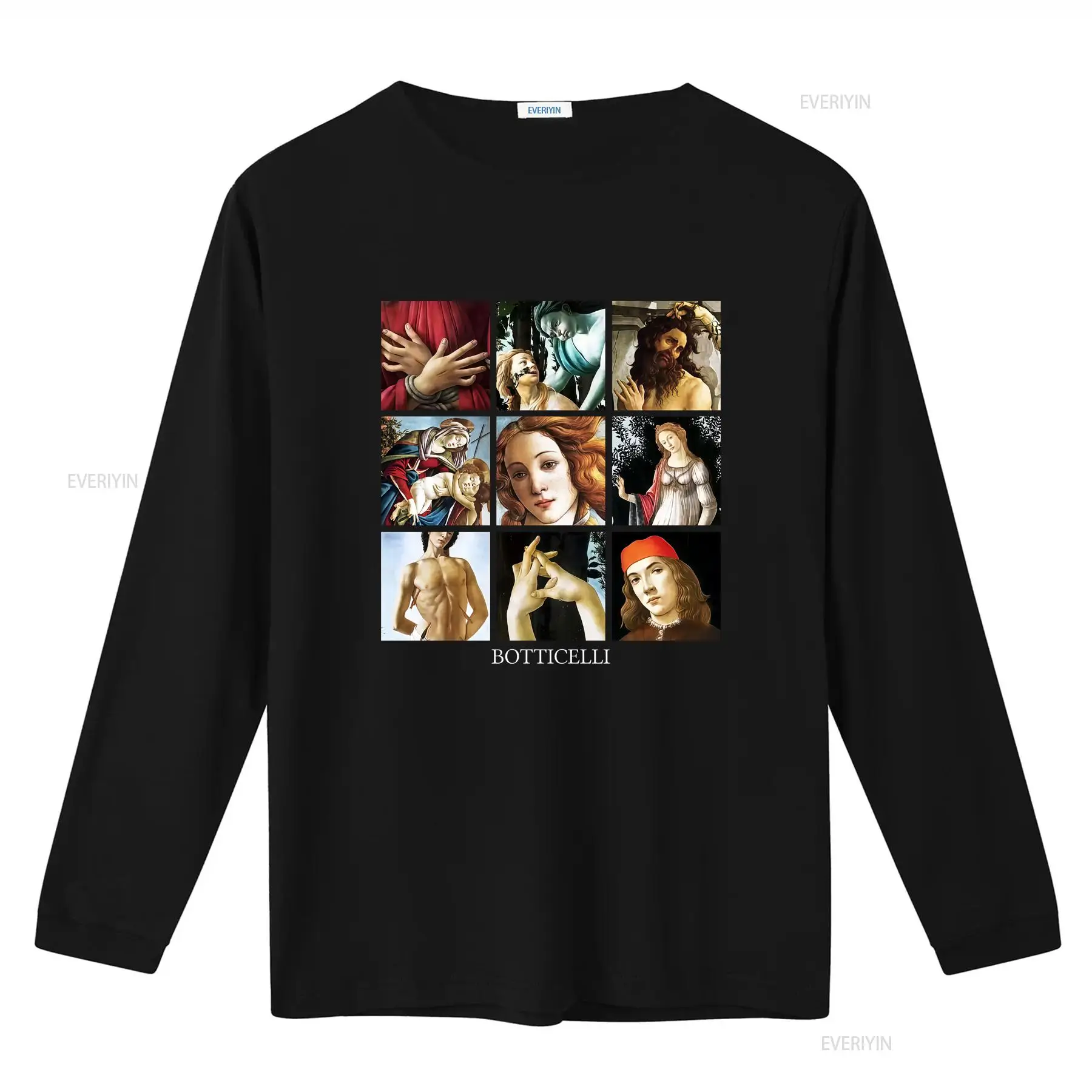 Botticelli Details T Shirt Art - Men'S Fashion History 评论和价格