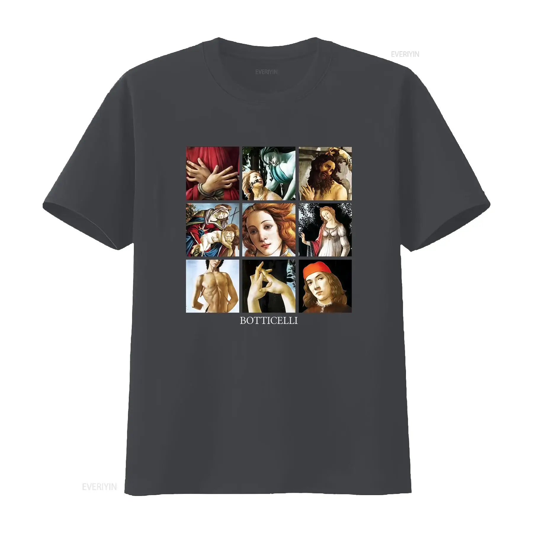 Botticelli Details T Shirt Art - Men'S Fashion History 评论和价格