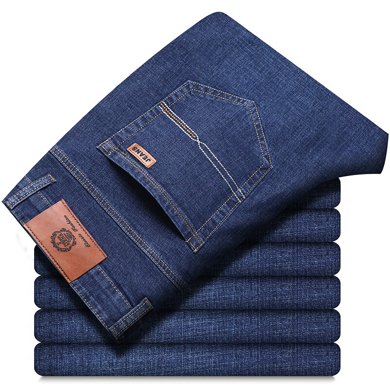 Men Fashion Straight Jeans Men - Men'S Fashion Jeans 2025 评论和价格