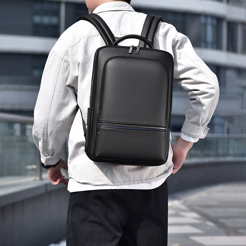 PU Leather Men's Backpack USB  - Mens Fashion Blog 评论和价格