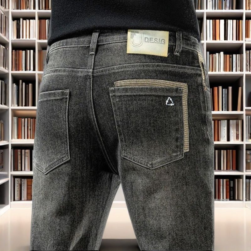 Spring Autumn 2025 Men's High- - Men'S Fashion Jeans 2025 评论和价格