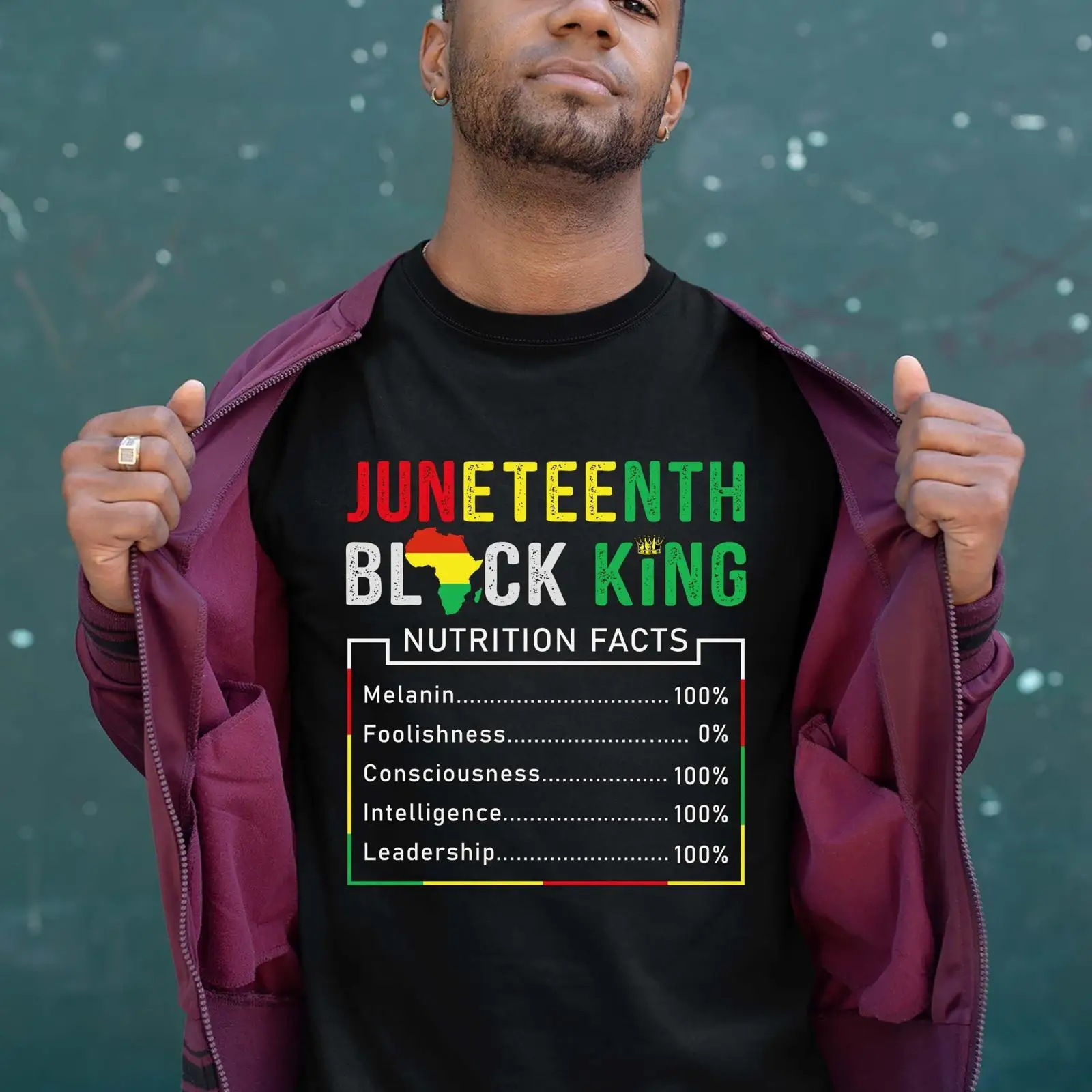 Juneteenth Black King T Shirt  - Men'S Fashion History 评论和价格
