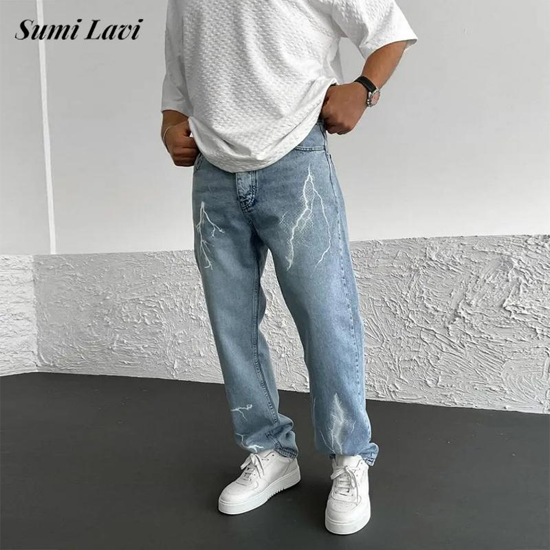 2025 Spring Summer Stylish Men - Men'S Fashion Jeans 2025 评论和价格
