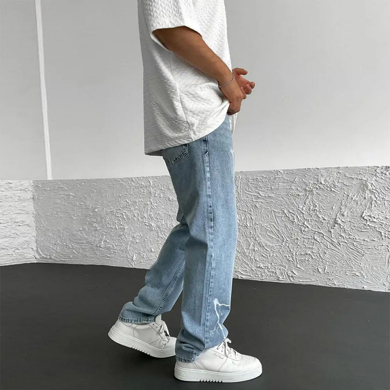 2025 Spring Summer Stylish Men - Men'S Fashion Jeans 2025 评论和价格
