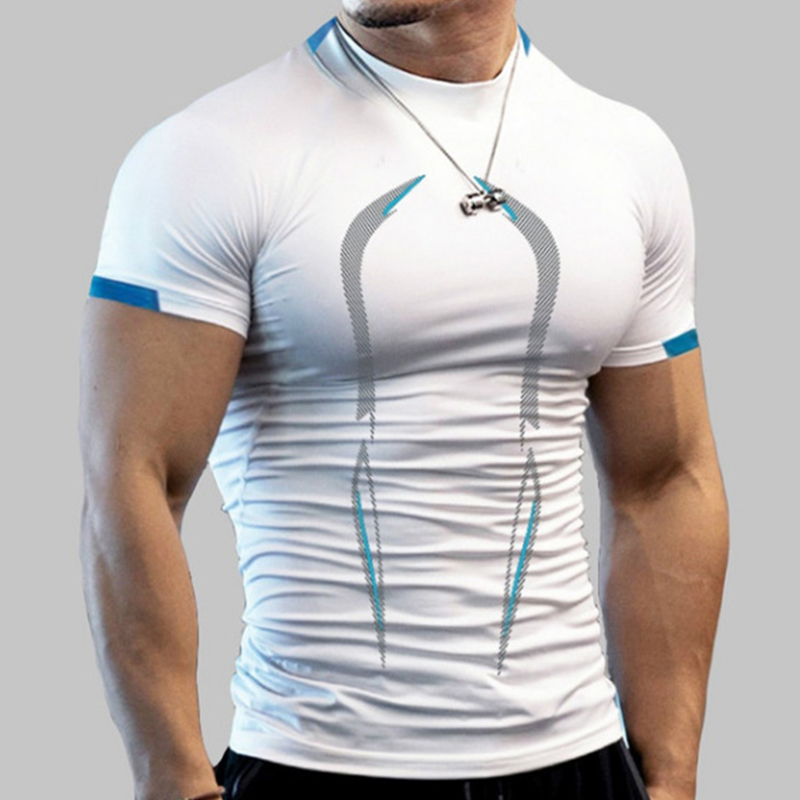 Stylish Gym Workout Compressio - Compression Shirt Workout 评论和价格