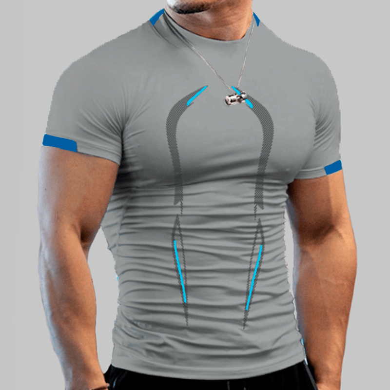 Stylish Gym Workout Compressio - Compression Shirt Workout 评论和价格
