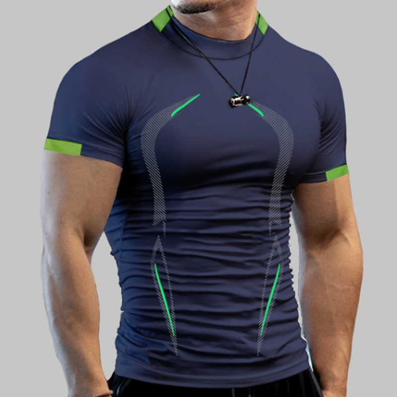 Stylish Gym Workout Compressio - Compression Shirt Workout 评论和价格