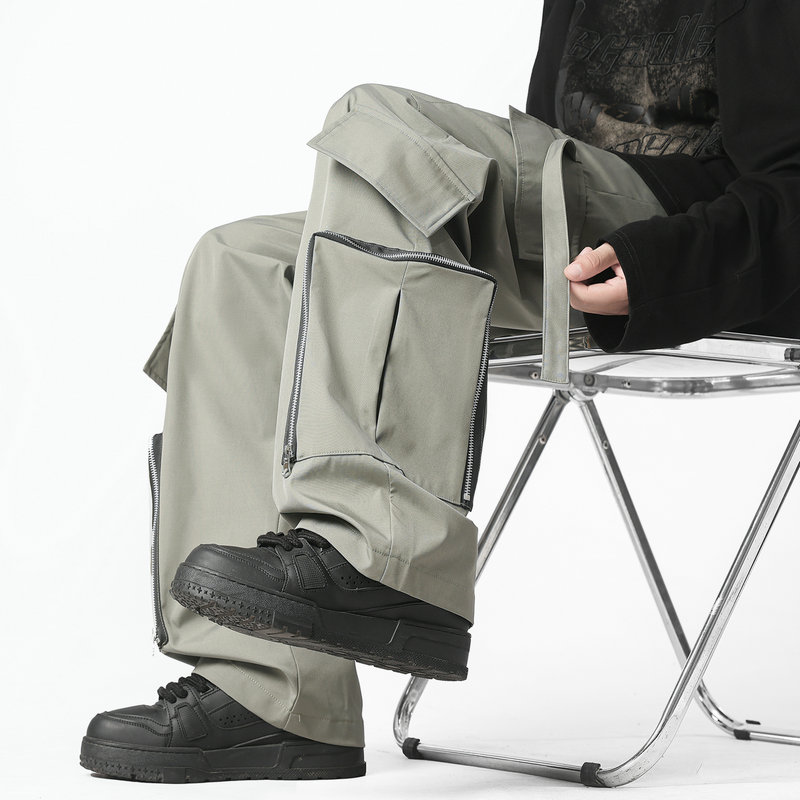 Fashion Men Cargo Pants Loose  - Mens Fashion Cargo Pants 评论和价格