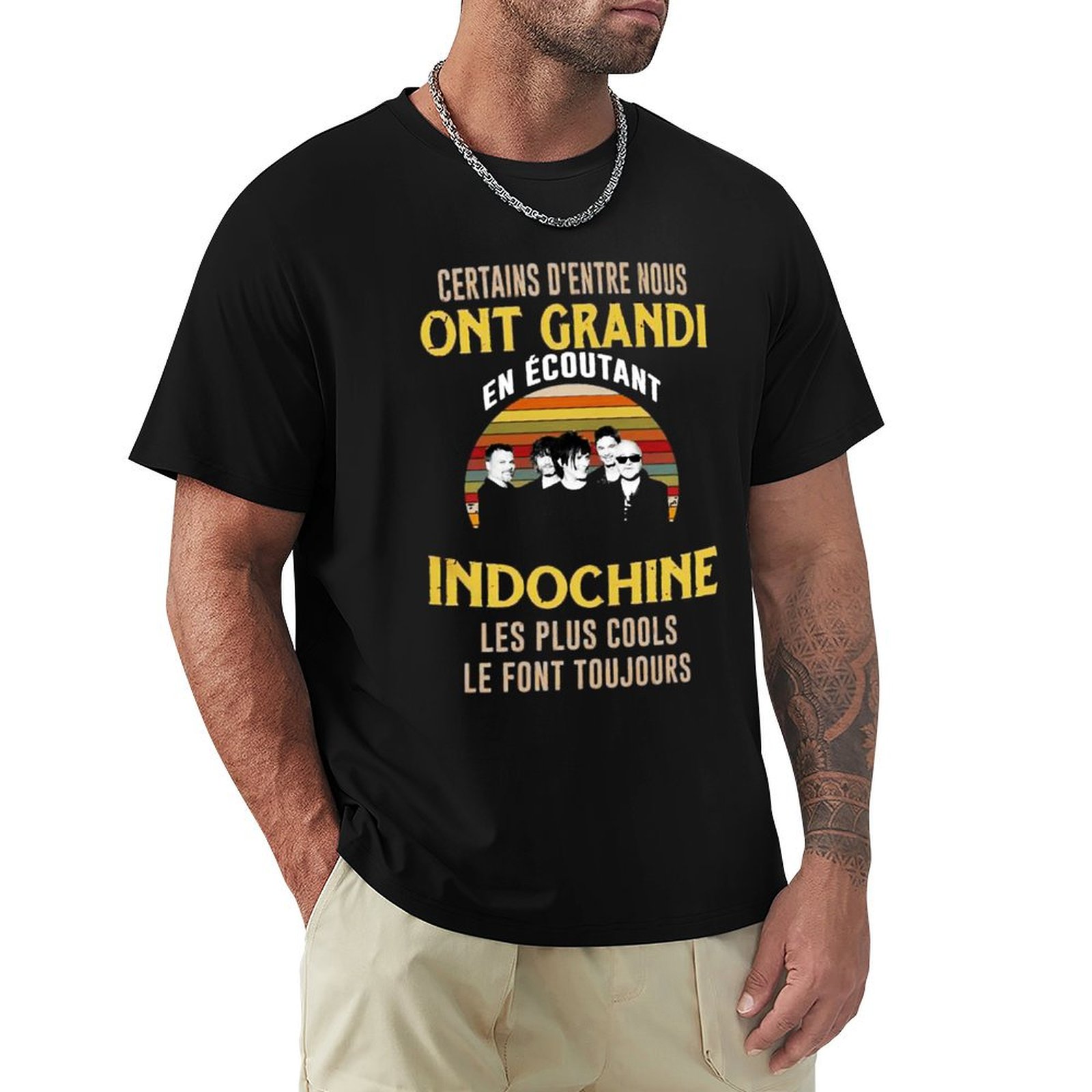 Indochine band logo7 exselna G - Men'S Fashion Genres 评论和价格