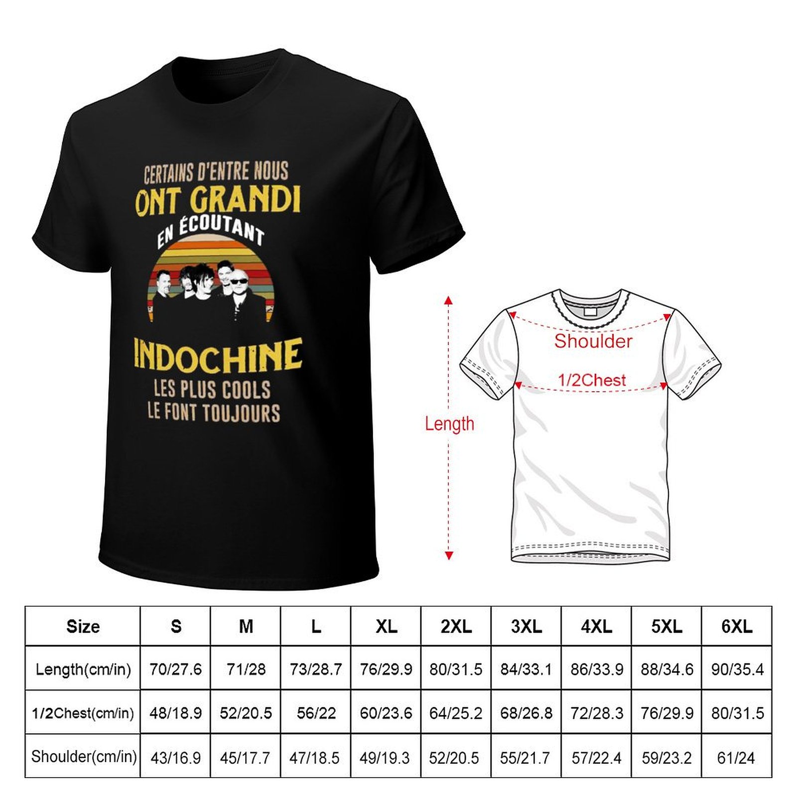 Indochine band logo7 exselna G - Men'S Fashion Genres 评论和价格