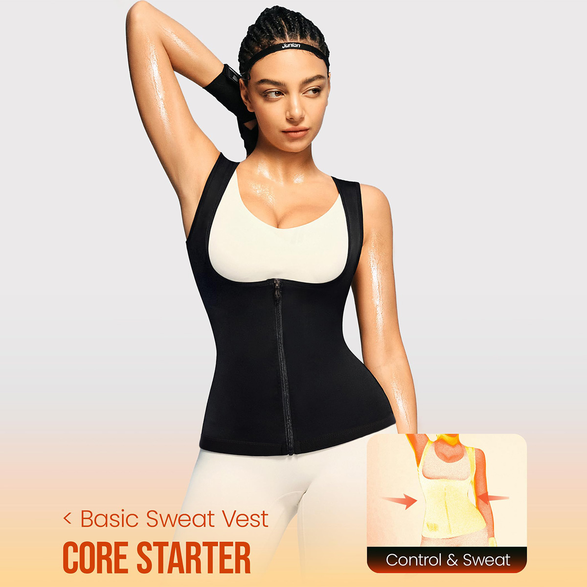 1PCS Women’s Sweat Vest for We - Compression Shirt Workout 评论和价格