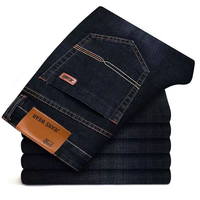 Men Fashion Straight Jeans Men - Men'S Fashion Jeans 2025 评论和价格