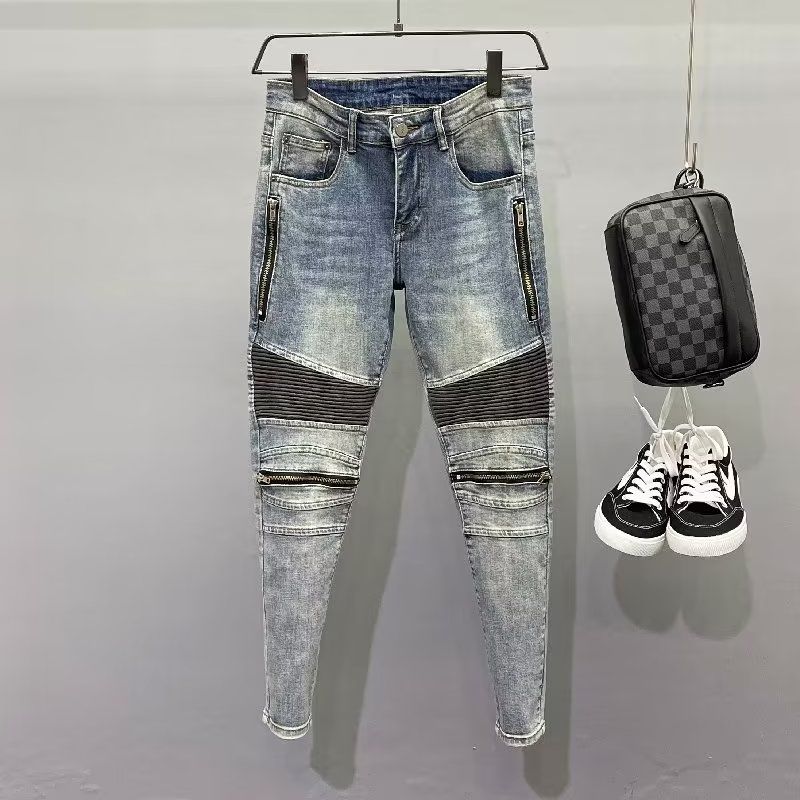 New 2025 High Quality Vintage  - Men'S Fashion Jeans 2025 评论和价格