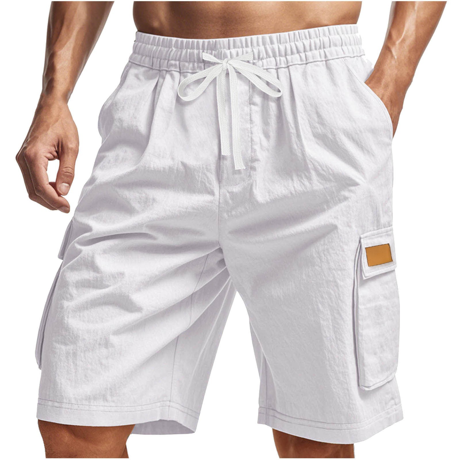 Multi Pocket Mens Cargo Shorts - Mens Fashion Cargo Pants 评论和价格