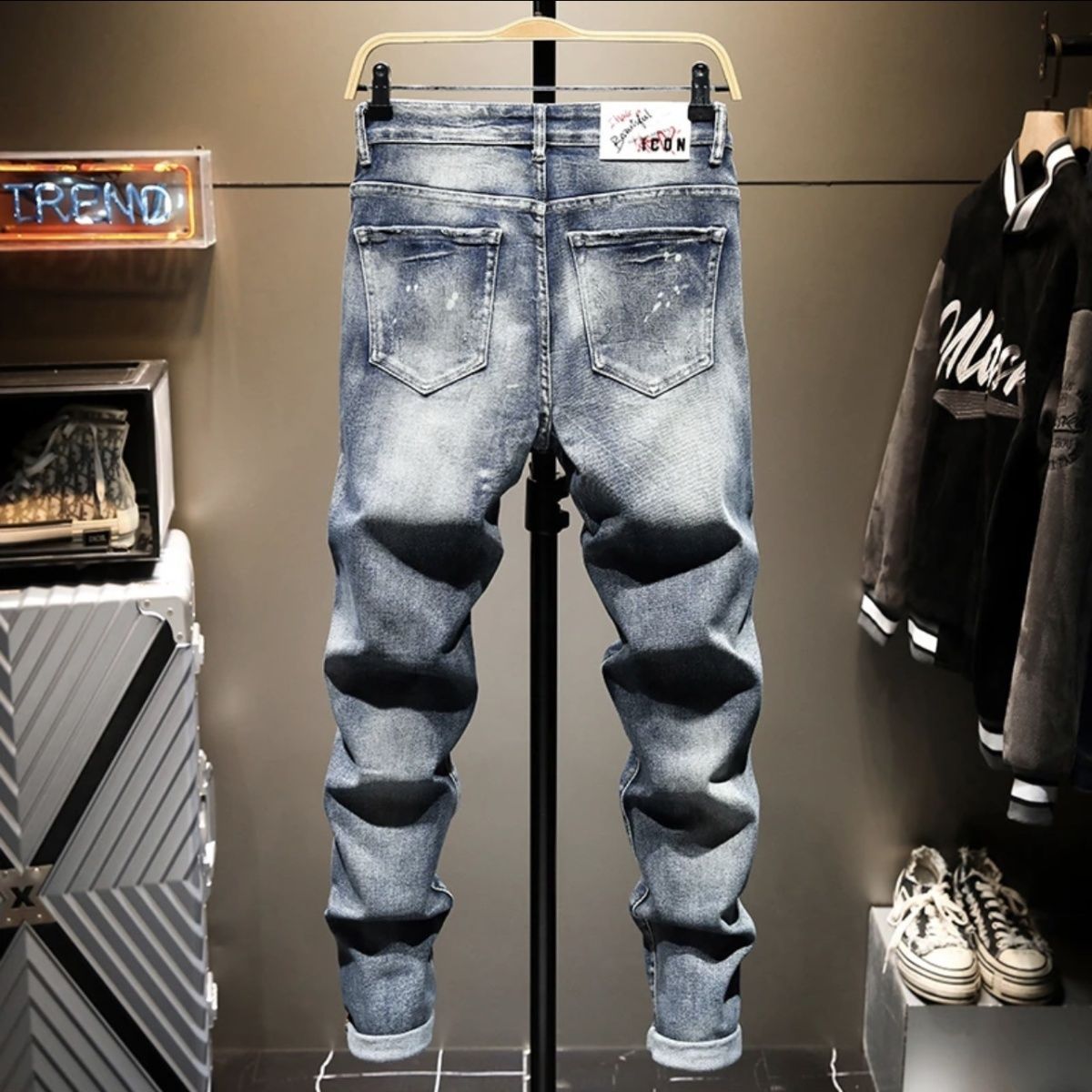 High-end American Heavy Indust - Men'S Fashion Jeans 2025 评论和价格