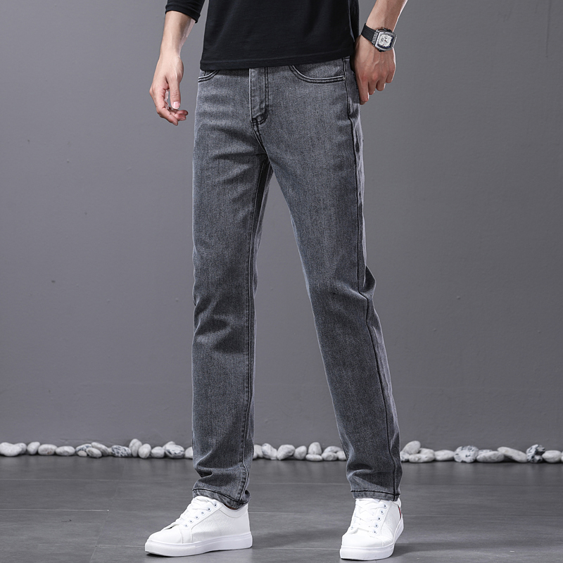 Spring New Men's Straight Jean - Men'S Fashion Nova Jeans 评论和价格