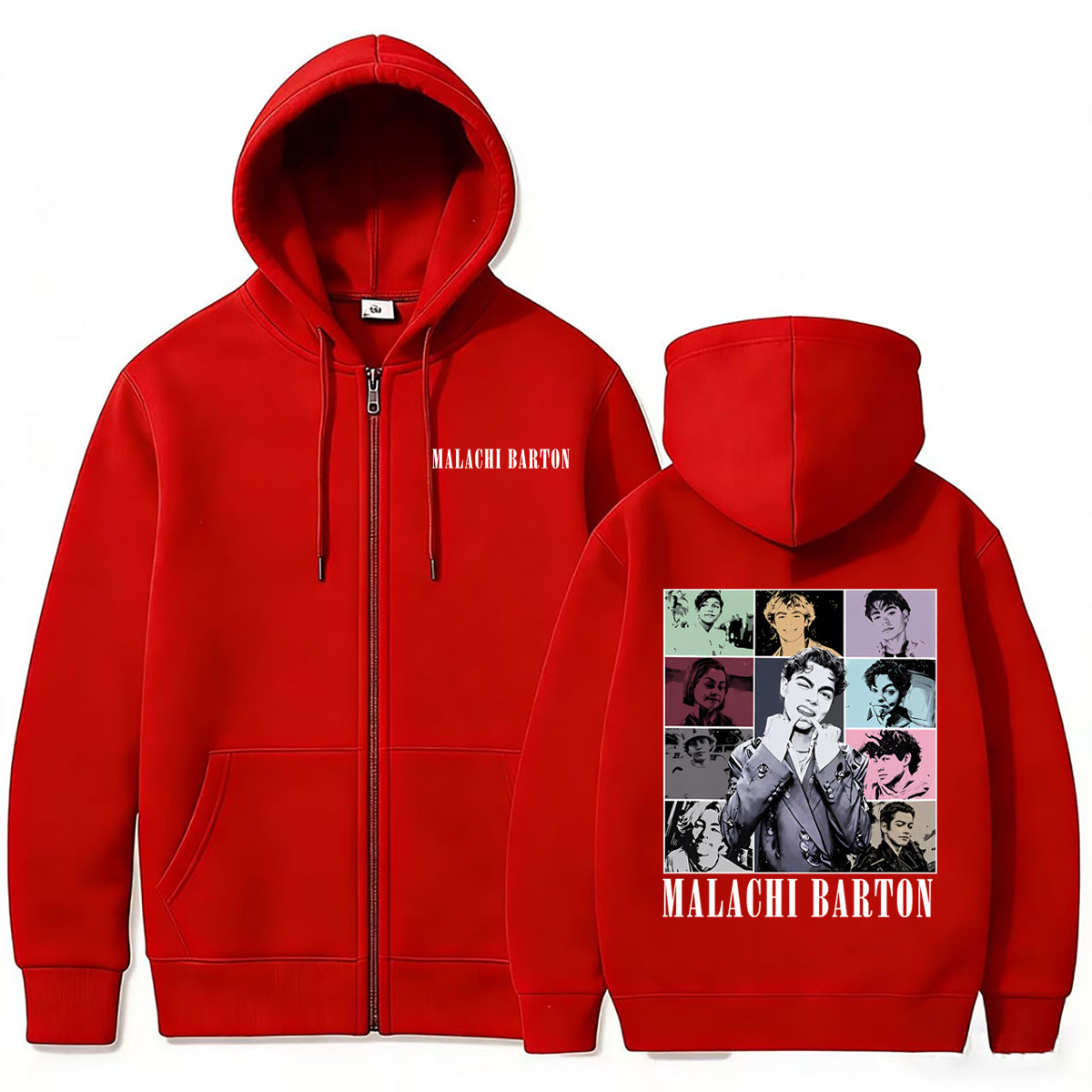Malachi Barton Graphic Zipper  - Mens Fashion Zip Up Hoodies 评论和价格