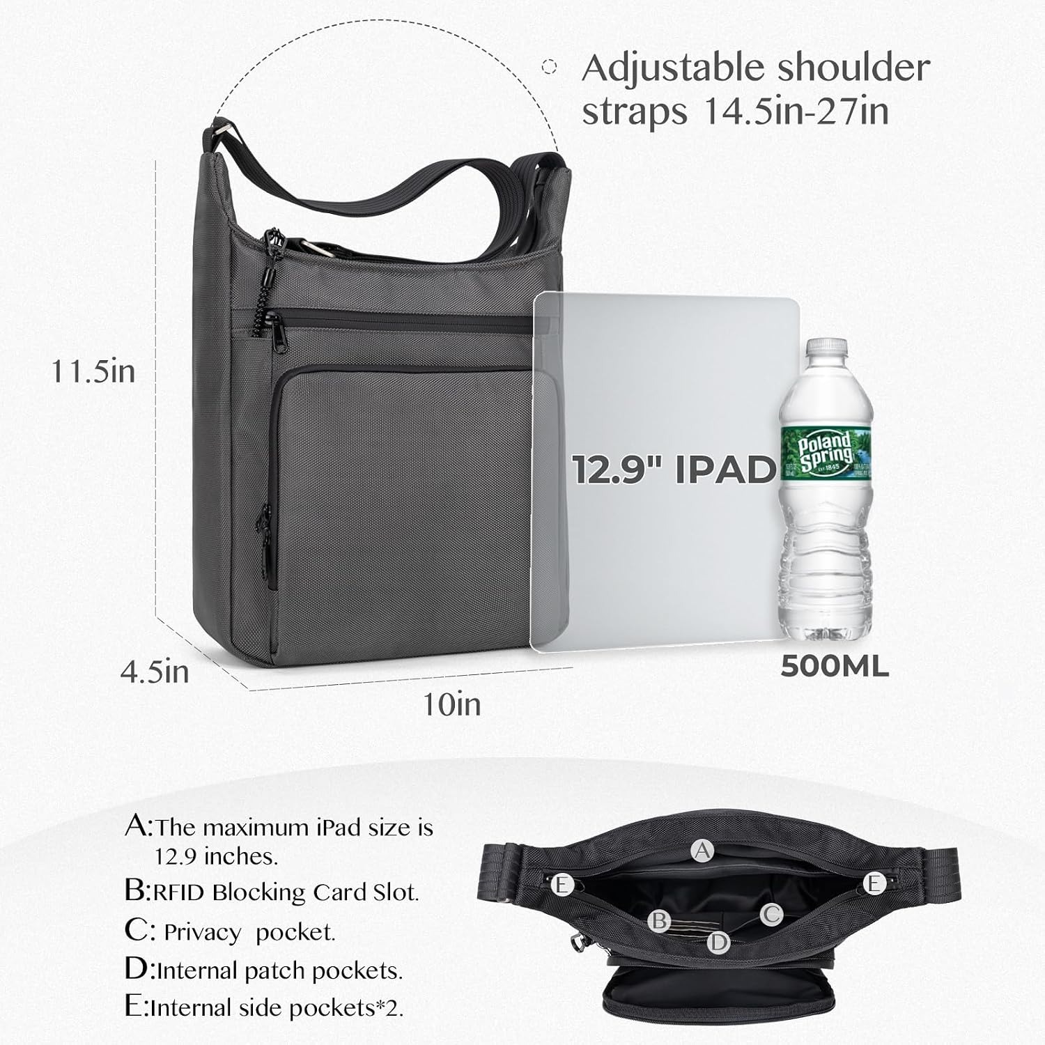 Sling Backpack Anti theft Cros - Mens Fashion Blog 评论和价格