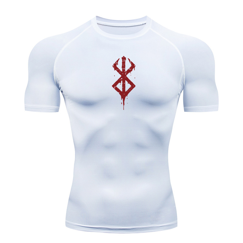 Men's Print Compression Shirts - Compression Shirt Workout 评论和价格