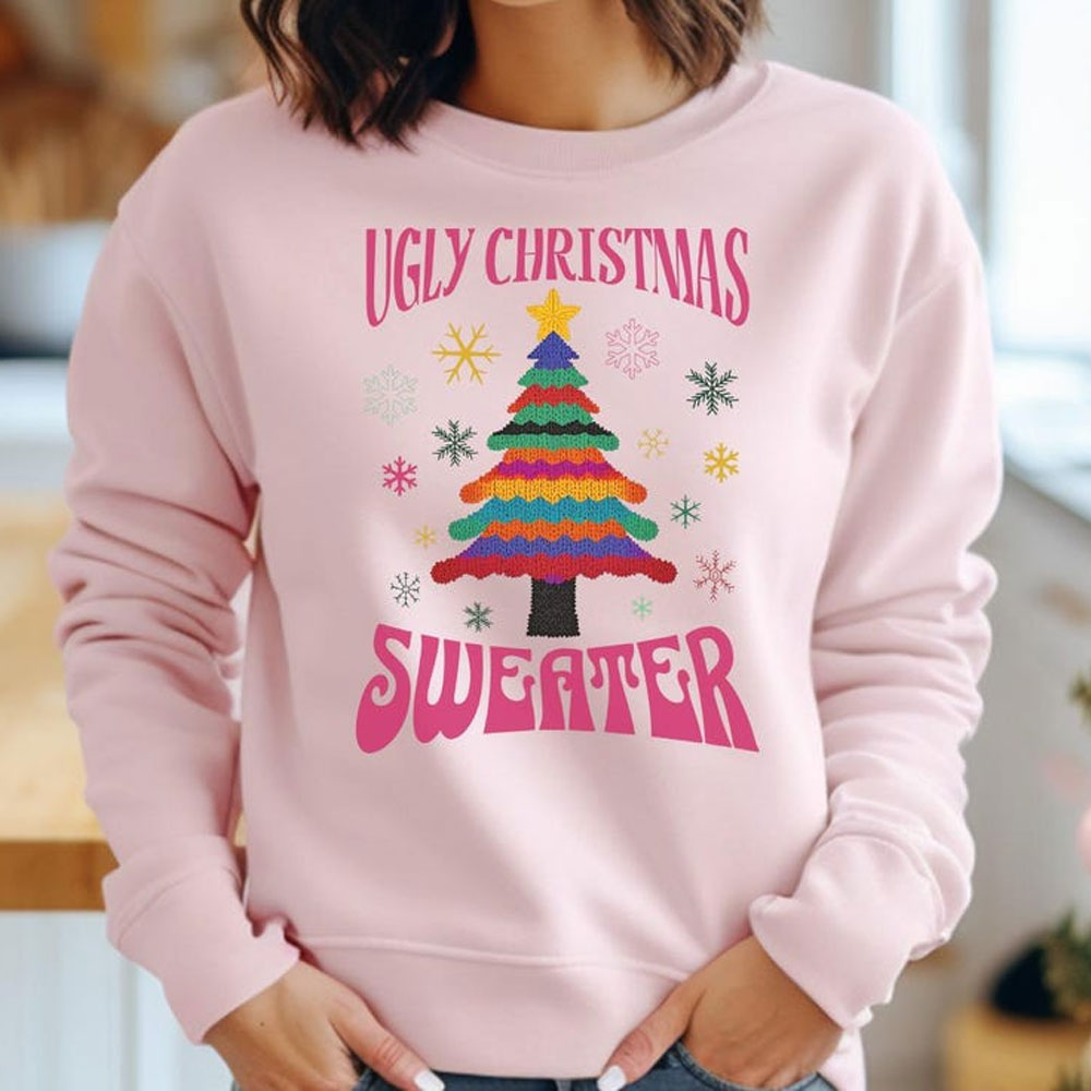 Ugly Christmas Sweater Tree Sw - Men'S Fashion For 70 Year Old 评论和价格