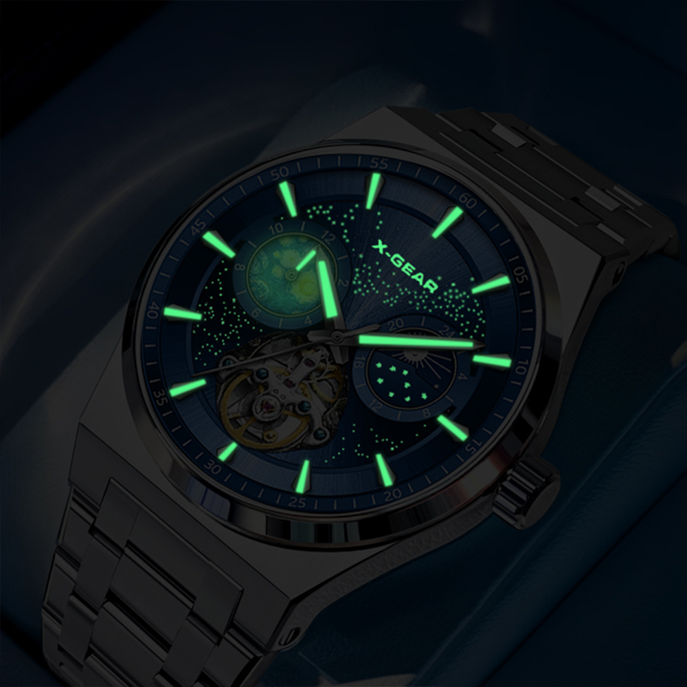X-GEAR Flywheel Skeleton Autom - Men'S Fashion X 评论和价格