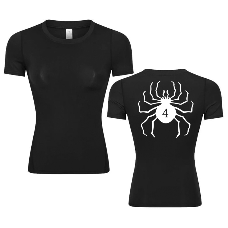 Graphic Print Compression Shir - Compression Shirt Workout 评论和价格