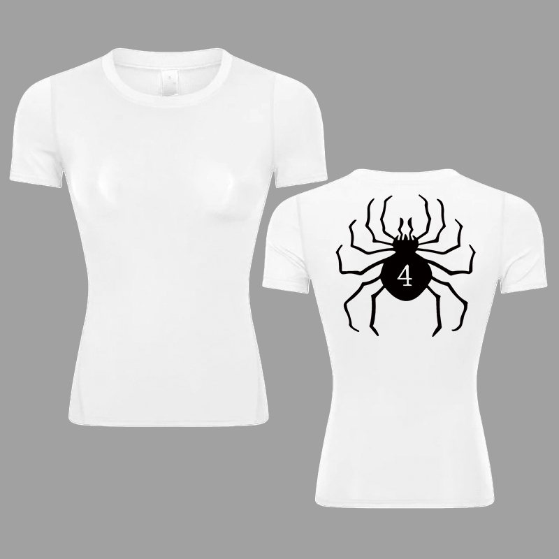 Graphic Print Compression Shir - Compression Shirt Workout 评论和价格