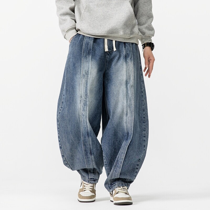 2025 New Vintage Harem Pants M - Men'S Fashion Jeans 2025 评论和价格