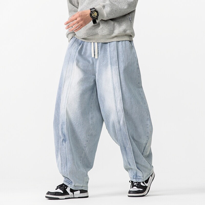 2025 New Vintage Harem Pants M - Men'S Fashion Jeans 2025 评论和价格