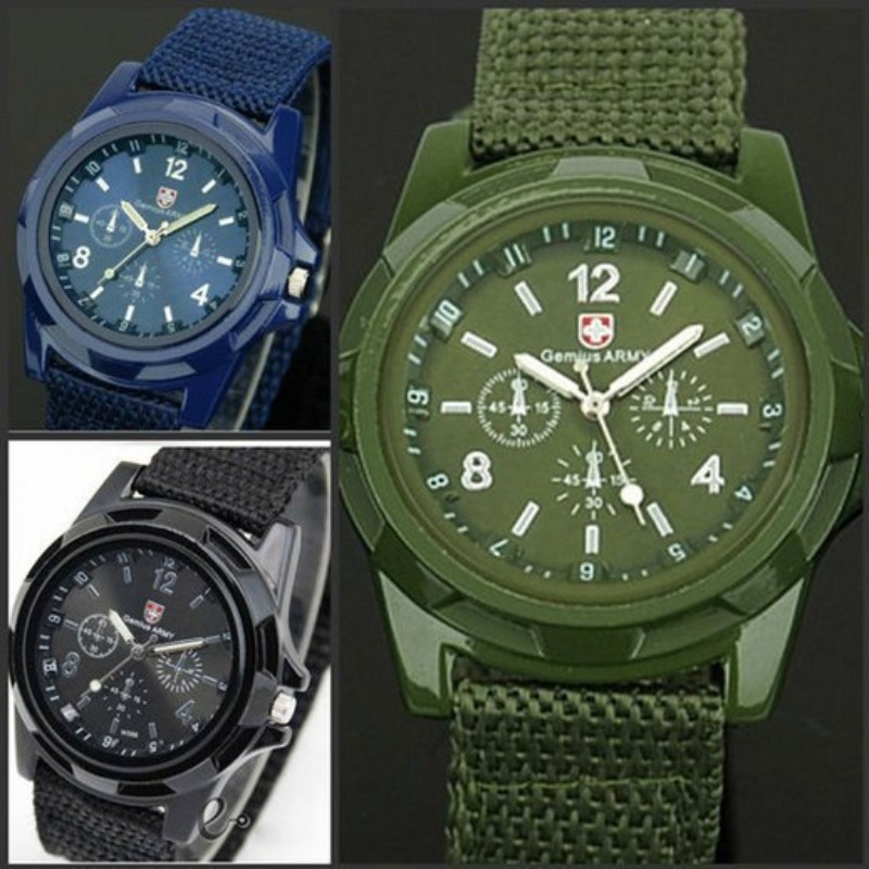Mens Sports Watch Quartz Nylon - Mens Fashion In 1920 评论和价格