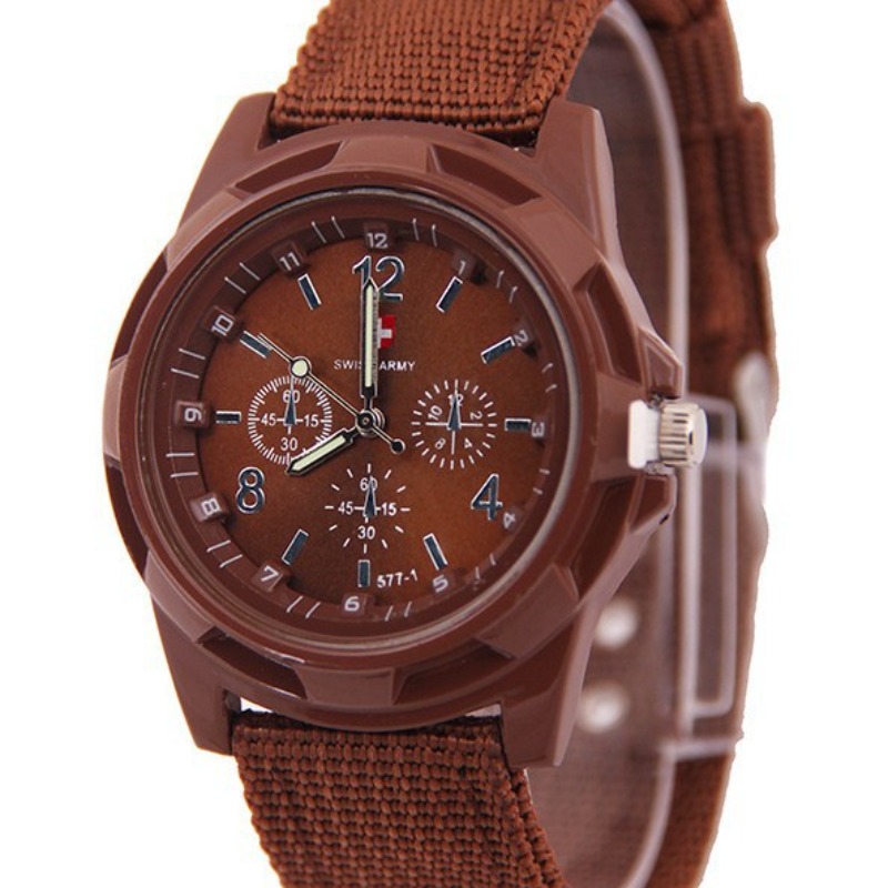 Mens Sports Watch Quartz Nylon - Mens Fashion In 1920 评论和价格