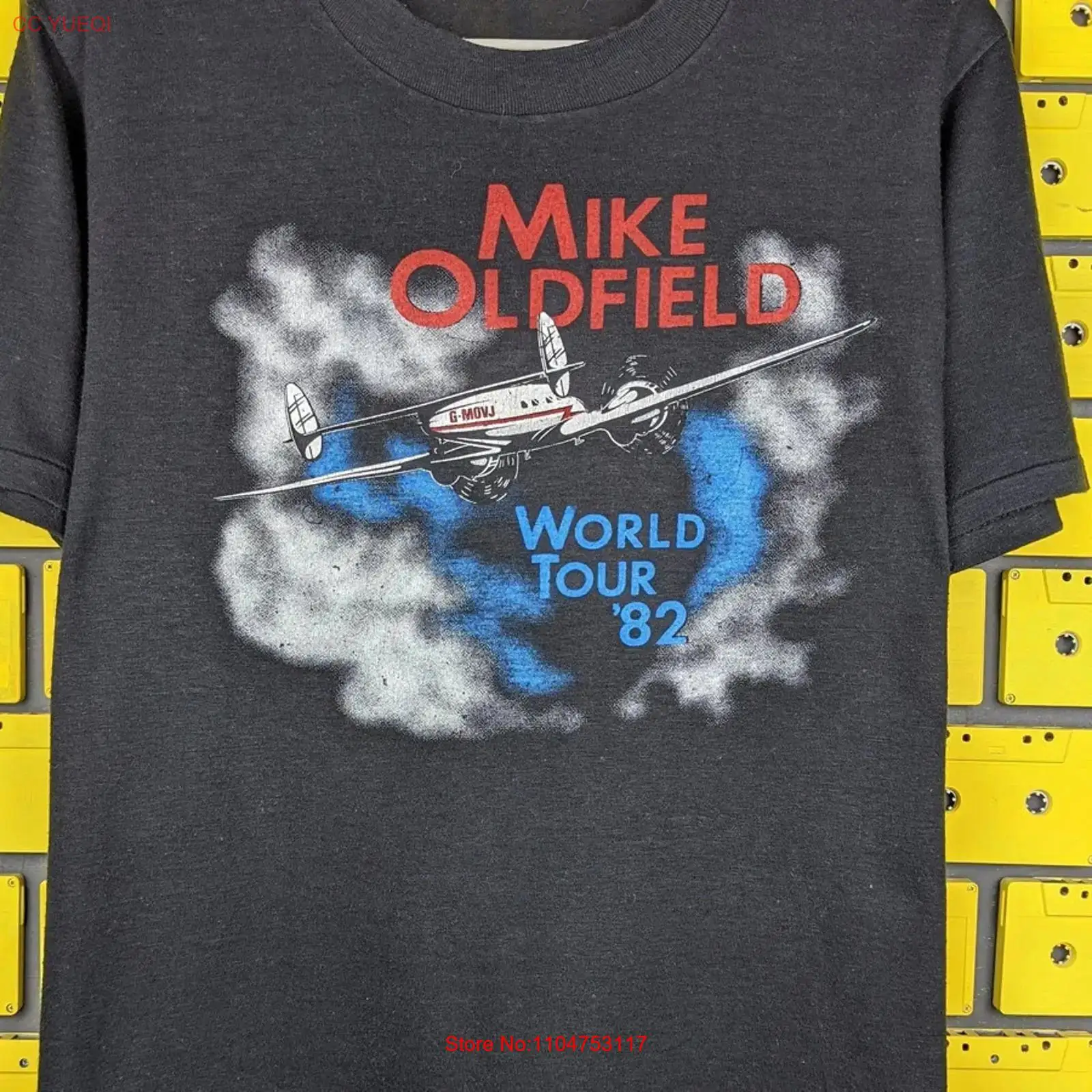 Mike Oldfield WORLD TOUR black - Mens Fashion World 评论和价格