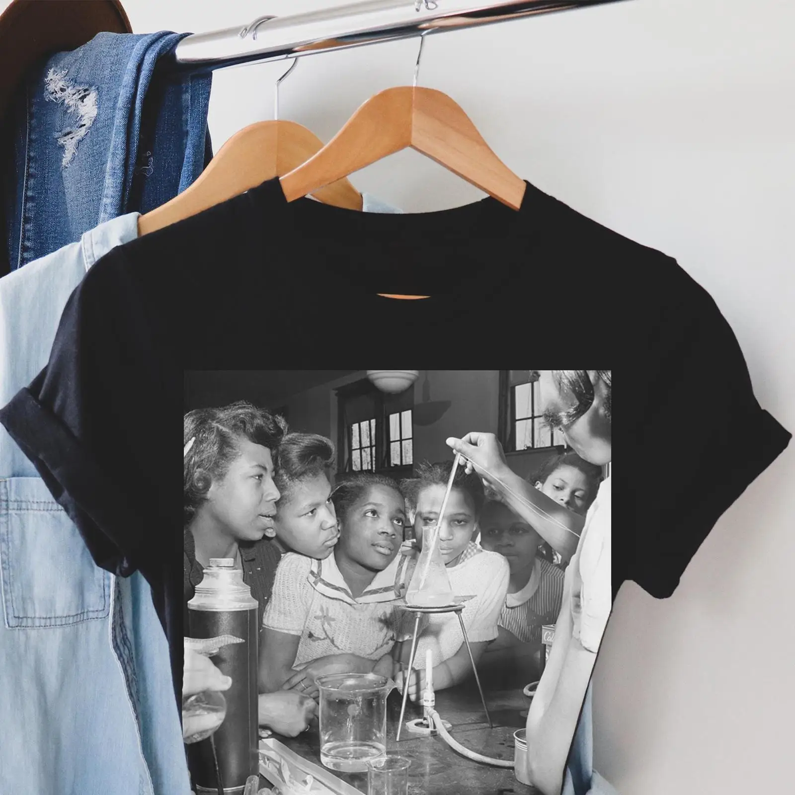 Black Girls in Science Class T - Men'S Fashion History 评论和价格
