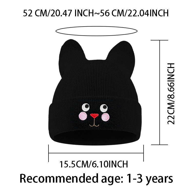 Soft Cat Ear Kids Beanie Cat F - Beanie Winter Hat 评论和价格