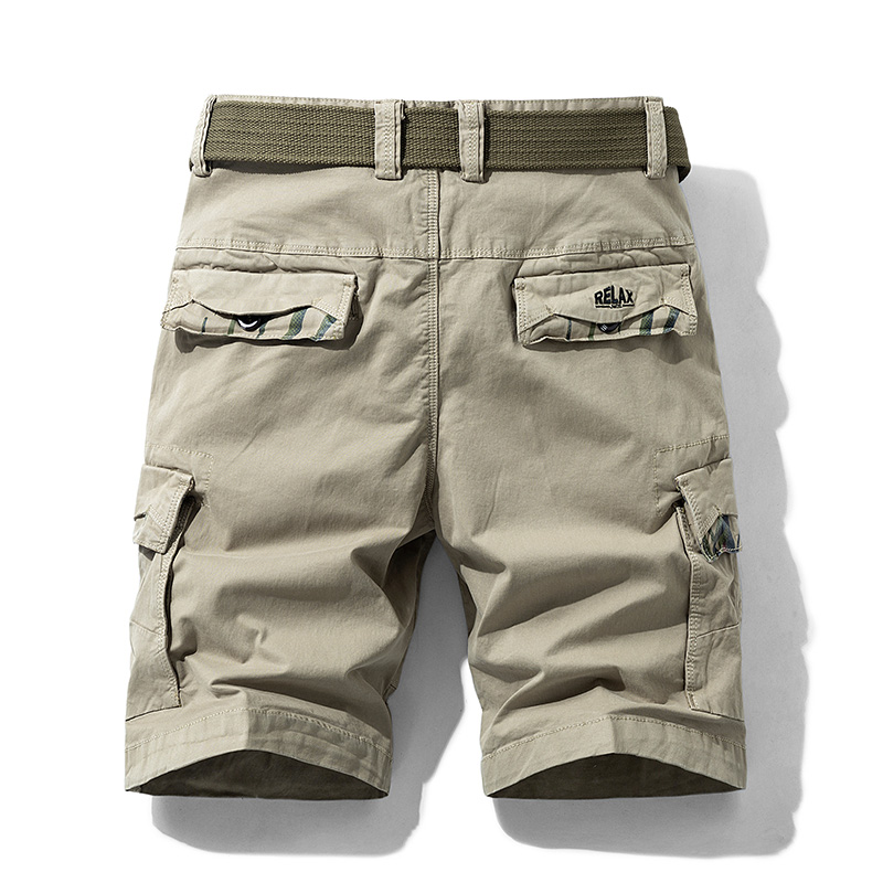 Summer Mens Multi Pockets Cott - Mens Fashion Cargo Pants 评论和价格